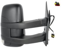 Espejo retrovisor Iveco Daily 2012-2014 brazo largo / manual / piloto intermitente / derecho