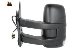 Espejo retrovisor Iveco Daily 2012-2014 brazo largo / manual / piloto intermitente / izquierdo