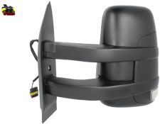Espejo retrovisor Iveco Daily 2014-2019 brazo largo / manual / piloto intermitente / izquierdo