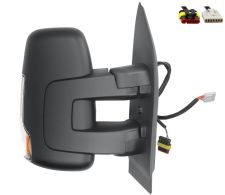 Espejo retrovisor Iveco Daily 2019-> brazo corto / electrico / termico / piloto intermitente / derecho