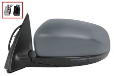 Espejo retrovisor Jeep Cherokee 2013-2018 electrico / termico / piloto intermitente / luz cortesia / side assist / memoria / imprimado / izquierdo