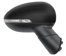 Espejo retrovisor Kia Rio 2014-2017 electrico / termico / piloto intermitente / abatible electricamente / negro glossy / derecho