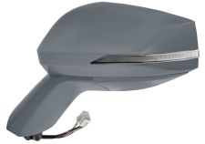 Espejo retrovisor Kia Sportage 2021-> base imprimada / electrico / termico / piloto intermitente / abatible electricamente / side assist / imprimado / izquierdo