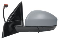Espejo retrovisor Land Rover Discovery Sport 2016-2020 base negro glossy / electrico / termico / piloto intermitente / con sonda / imprimado / izquierdo