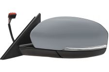 Espejo retrovisor Land Rover Range Rover Evoque 2011-2015 electrico / termico / piloto intermitente / abatible electricamente / luz cortesia / memoria / con sonda / imprimado / izquierdo