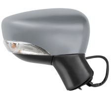 Espejo retrovisor Nissan Micra 2017-2024 electrico / piloto intermitente / imprimado / derecho