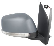 Espejo retrovisor Nissan Navara 2007-2010 electrico / termico / piloto intermitente / luz cortesia / imprimado / derecho