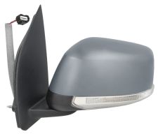 Espejo retrovisor Nissan Navara 2010-2015 electrico / piloto intermitente / luz cortesia / imprimado / izquierdo