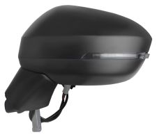 Espejo retrovisor Nissan Qashqai 2021-> electrico / termico / piloto intermitente / side assist / abatible electricamente / imprimado / izquierdo