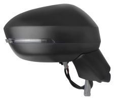 Espejo retrovisor Nissan Qashqai 2021-> electrico / termico / piloto intermitente / side assist / imprimado / derecho