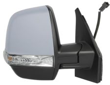 Espejo retrovisor Opel Combo 2012-2018 2 cristales / electrico / termico / piloto intermitente / imprimado / derecho