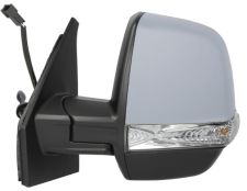 Espejo retrovisor Opel Combo 2012-2018 2 cristales / mecanico / piloto intermitente / imprimado / izquierdo