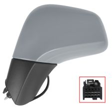 Espejo retrovisor Opel mokka 2013-2016 electrico / termico / cuerpo negro / carcasa imprimada / izquierdo