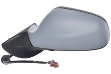 Espejo retrovisor Peugeot 407 2004-2011 electrico / termico / abatible electricamente / imprimado / izquierdo
