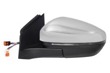 Espejo retrovisor Peugeot 5008 2021-2024 electrico / termico / piloto intermitente / abatible electricamente / luz cortesia / memoria / side assist / cromado / izquierdo