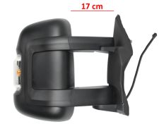 Espejo retrovisor Peugeot Boxer 2014-> brazo 17cm / electrico / termico / piloto intermitente ambar (w16w) / 2 cristales / derecho