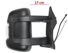 Espejo retrovisor Peugeot Boxer 2014-> brazo 17cm / electrico / termico / piloto intermitente blanco (wy5w) / 2 cristales / antena / derecho
