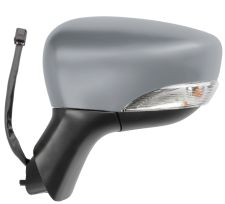 Espejo retrovisor Renault Clio 2013-2016 electrico / termico / piloto intermitente / abatible electricamente / imprimado / izquierdo