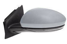 Espejo retrovisor Renault Megane 2020-2023 electrico / termico / piloto intermitente / luz cortesia / abatible electricamente / side assist / imprimado / izquierdo