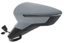 Espejo retrovisor Seat Arona 2017-2021 electrico / termico / piloto intermitente / side assist / imprimado / izquierdo