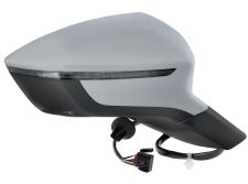 Espejo retrovisor Seat Ateca 2016-2020 electrico / termico / piloto intermitente / luz cortesia / abatible electricamente / side assist / memoria / imprimado / derecho
