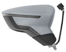 Espejo retrovisor Seat Leon 2012-2017 electrico / piloto intermitente / imprimado / derecho
