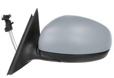 Espejo retrovisor Skoda Fabia 2007-2010 mecanico / imprimado / izquierdo