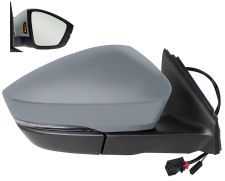 Espejo retrovisor Skoda Karoq 2019-2022 electrico / termico / piloto intermitente / abatible electricamente / side assist / imprimado / derecho