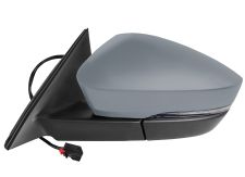 Espejo retrovisor Skoda Kodiaq 2016-2021 electrico / termico / piloto intermitente / luz cortesia / abatible electricamente / memoria / imprimado / izquierdo