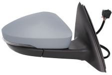 Espejo retrovisor Skoda Octavia 2017-2020 electrico / termico / piloto intermitente / luz cortesia / abatible electricamente / electrocromico / memoria / imprimado / derecho