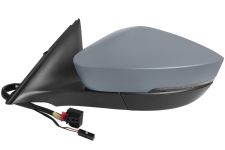 Espejo retrovisor Skoda Octavia 2020-> electrico / termico / piloto intermitente / abatible electricamente / side assist / imprimado / izquierdo