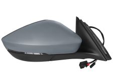 Espejo retrovisor Skoda Superb 2015-2019 electrico / termico / piloto intermitente / luz cortesia / abatible electricamente / memoria / side assist / imprimado / derecho