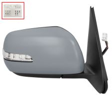 Espejo retrovisor Suzuki Grand Vitara 2013-2015 electrico / termico / piloto intermitente / imprimado / derecho