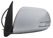 Espejo retrovisor Toyota Hilux 2011-2016 electrico / piloto intermitente / abatible electricamente / carcasa cromada / izquierdo
