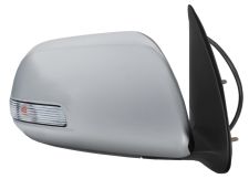 Espejo retrovisor Toyota Hilux 2016-2021 electrico / piloto intermitente / carcasa cromada / derecho