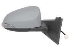 Espejo retrovisor Toyota Yaris 2011-2014 electrico / piloto intermitente / imprimado / derecho