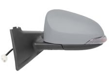 Espejo retrovisor Toyota Yaris 2011-2014 electrico / termico / piloto intermitente / imprimado / izquierdo