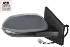 Espejo retrovisor Toyota Yaris 2020-2024 electrico / termico / piloto intermitente / abatible electricamente / imprimado / derecho
