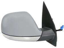 Espejo retrovisor Volkswagen Amarok 2010-2016 base cromada / electrico / termico / abatible electricamente / antena / imprimado / derecho