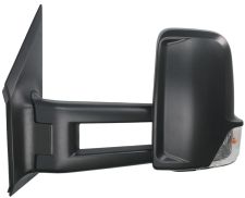 Espejo retrovisor Volkswagen Crafter 2006-2011 brazo largo / manual / piloto intermitente / izquierdo