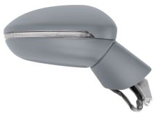 Espejo retrovisor Volkswagen Golf Sportsvan 2018-2021 base imprimada / electrico / termico / piloto intermitente / luz cortesia / abatible electricamente / memoria / imprimado / derecho