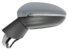 Espejo retrovisor Volkswagen Golf Sportsvan 2018-2021 electrico / termico / piloto intermitente / luz cortesia / abatible electricamente / side assist / imprimado / izquierdo