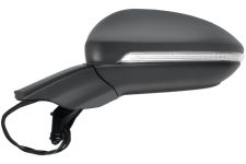 Espejo retrovisor Volkswagen Golf vii 2017-2020 electrico / termico / piloto intermitente / luz cortesia / abatible electricamente / izquierdo