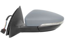 Espejo retrovisor Volkswagen Passat 2010-2014 electrico / termico / piloto intermitente / imprimado / izquierdo