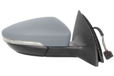 Espejo retrovisor Volkswagen Passat 2010-2014 electrico / termico / piloto intermitente / luz cortesia / imprimado / derecho