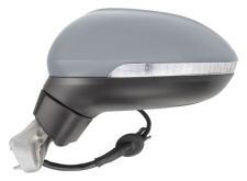 Espejo retrovisor Volkswagen Passat 2014-2019 electrico / termico / piloto intermitente / luz cortesia / abatible electricamente / imprimado / izquierdo