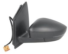 Espejo retrovisor Volkswagen Polo 2009-2010 conector cuadrado / mecanico / piloto intermitente / izquierdo