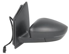 Espejo retrovisor Volkswagen Polo 2010-2014 conector rectangular / electrico / termico / piloto intermitente / izquierdo