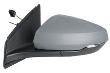 Espejo retrovisor Volkswagen Polo 2021-> mecanico / piloto intermitente / imprimado / izquierdo