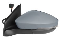 Espejo retrovisor Volkswagen T-Cross 2019-> electrico / termico / piloto intermitente / abatible electricamente / side assist / imprimado / izquierdo